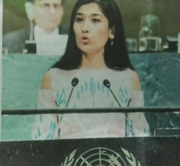 20-летняя девушка из Узбекистана выступив с трибун ООН, удивила весь мир