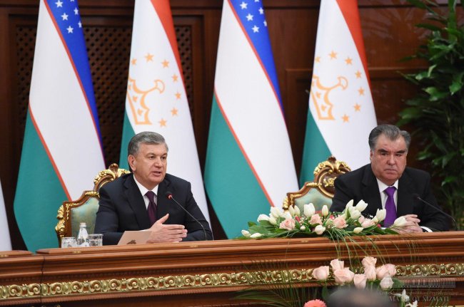 Мирзиёев заявил, что с Таджикистаном не осталось нерешенных вопросов