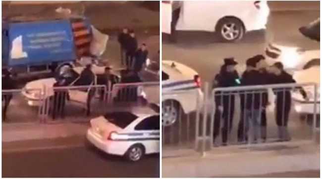 МВД: В Самарканде пассажир избил руками и ногами сотрудника УБДД (видео)