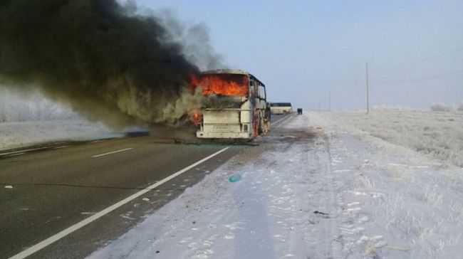 Очевидец назвал причину пожара в автобусе, где сгорели 52 узбекистанца