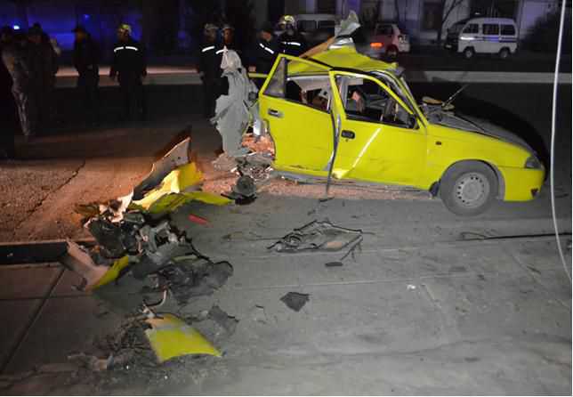 В Узбекистане взорвался автомобиль. В "щепки" (ФОТО)