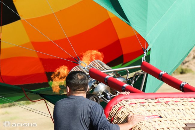 В Узбекистане впервые можно покататься на воздушном шаре