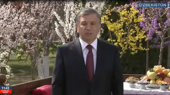 Мирзиёев поздравил всех с праздником (видео)