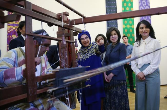 Встреча Первой леди Узбекистана с Первой леди Турции (фоторепортаж)