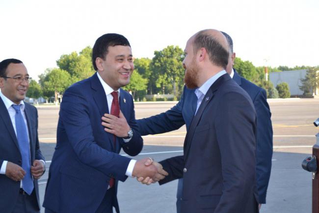 Сын Эрдогана прибыл в Узбекистан