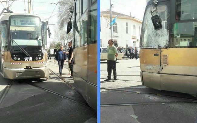 В Самарканде столкнулись два трамвая, есть пострадавшие