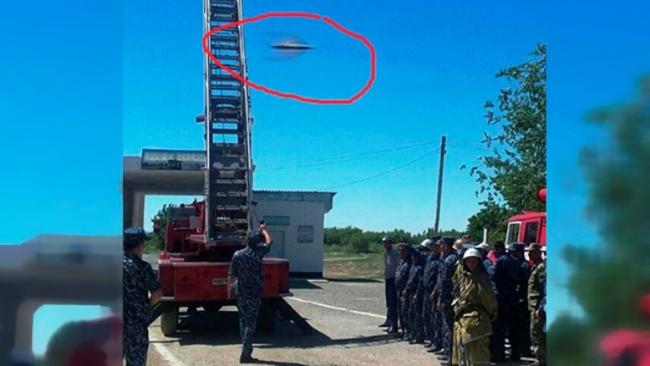 Пожарники Каракалпакстана засняли НЛО 