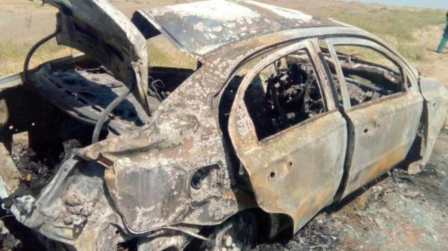 В Джизакской области муж и жена заживо сгорели в автомобиле Nexia–3