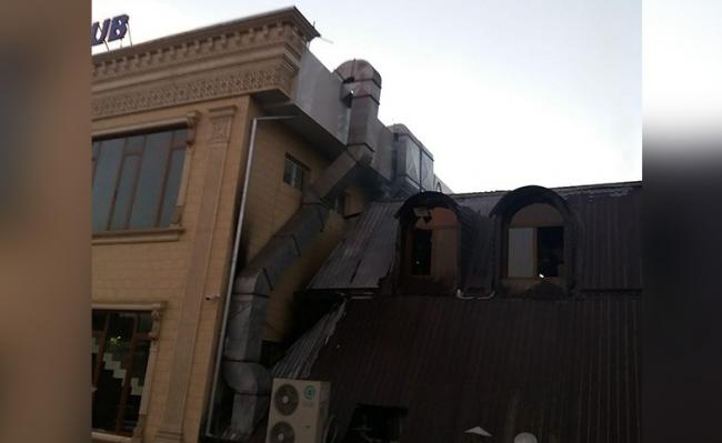 В Ташкенте произошел пожар в заведении общественного питания