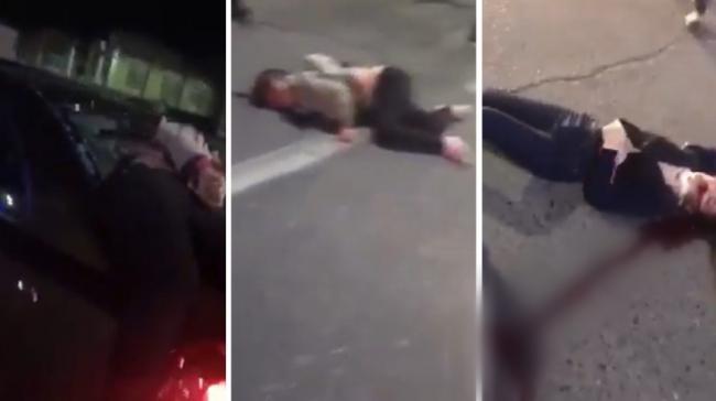 Видео: В Самарканде водитель «Lacetti» сбил трех студенток