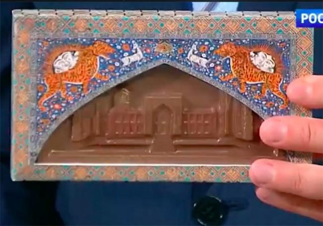 Видео: К визиту Путина в Узбекистане был выпущен специальный шоколад