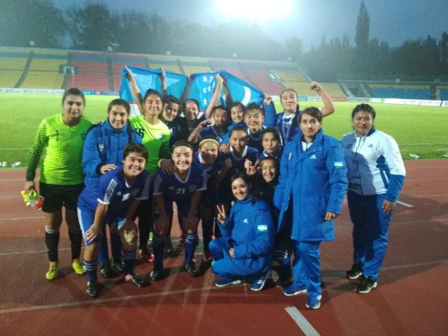 Женская сборная Узбекистана-U-19 забила в ворота соперников 20 голов