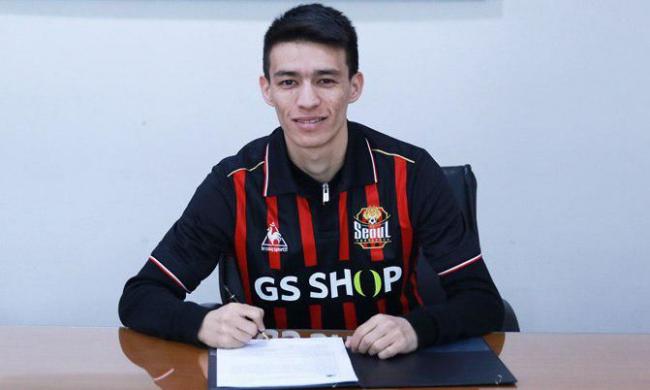 Молодой узбекский футболист перешел в клуб Южной Кореи