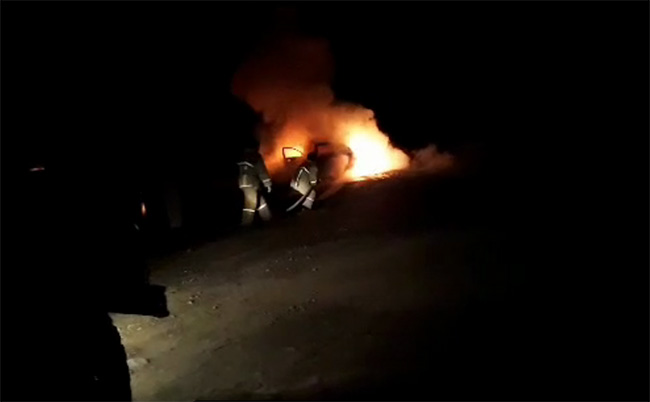 Видео: В Фергане убили инспектора по делам обороны и сожгли его труп с машиной