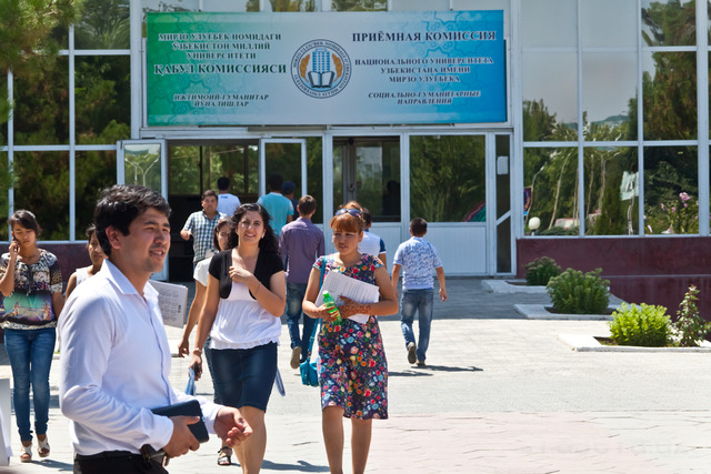В Узбекистане число абитуриентов достигнет рекордного количества