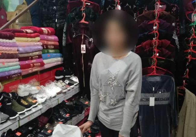 В Самарканде школьница попыталась ограбить магазин одежды