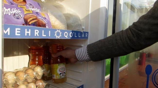 В Ташкенте малоимущим помогает «Добрый холодильник»