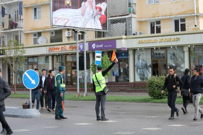В Узбекистане на дорогах появился первый отряд «дружинников»