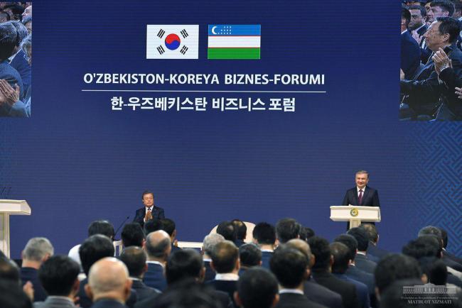 В ходе визита Президента Южной Кореи в Ташкенте подписано соглашение на более 12 млрд долларов