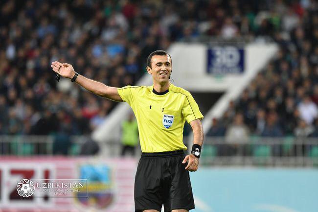 Узбекский арбитр отстранен от игр Суперлиги из-за сомнительного пенальти