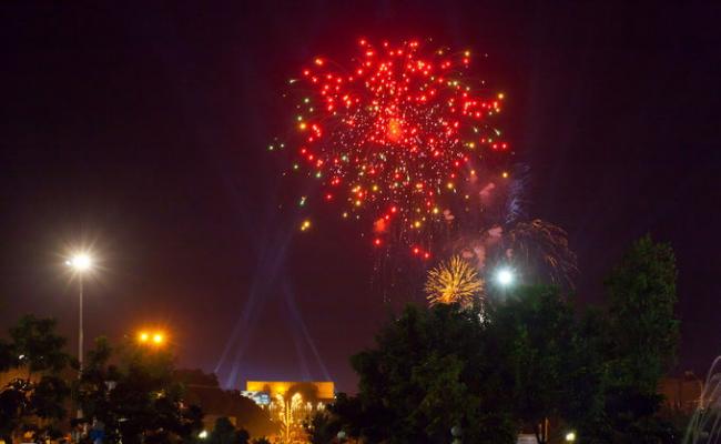 Стало известно во сколько начнется праздничный салют в честь 9-го мая