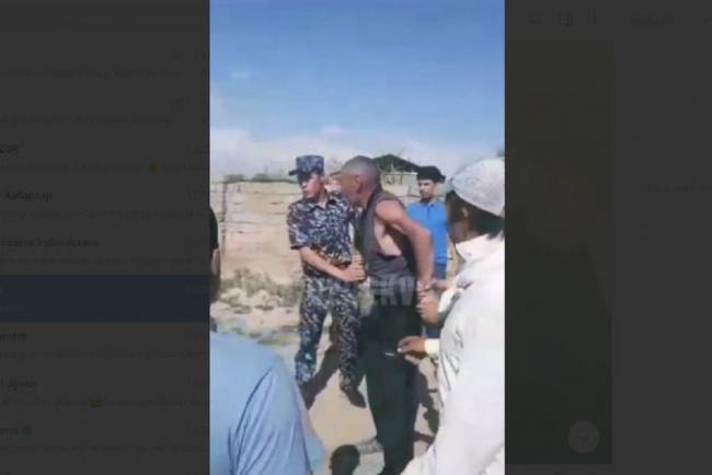 Видео: В Ташкентской области задержан мужчина, который хотел похитить девочку