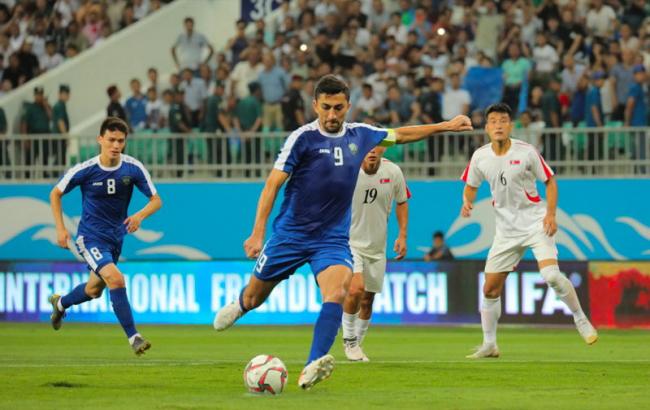 Сборная Узбекистана одержала победу над сборной Северной Кореи