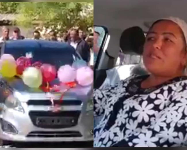 Видео: В Андижане женщина получила Спарк за рекордный сбор хлопка