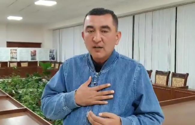 Видео: Оскорбивший грабителя кукурузы хоким Миришкорского района, извинился перед народом