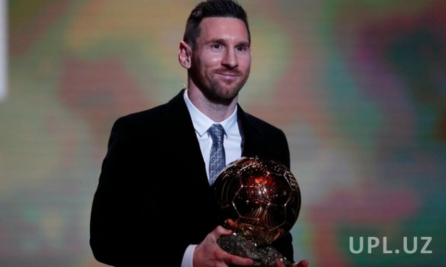 Лионель Месси получил «Золотой мяч»