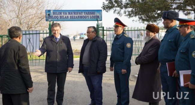 Министр МВД встретился с жителями Сырдарьинской области
