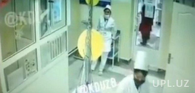 Видео: В Термезе родственница пациента избила медсестру