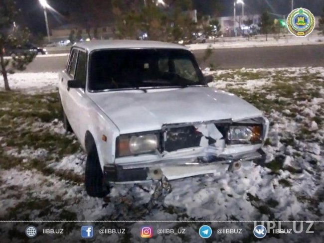 В Ташкенте водитель ВАЗ-2107 сбил женщину, которая занималась придорожной торговлей