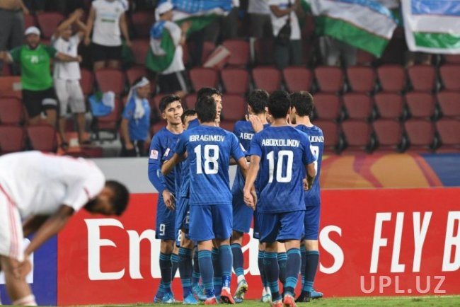 В полуфинале олимпийская сборная Узбекистана сыграет с Саудовской Аравией
