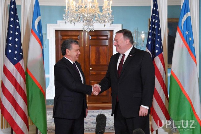 «США окажет содействие Узбекистану в вопросе вступления в ВТО», — Майкл Помпео