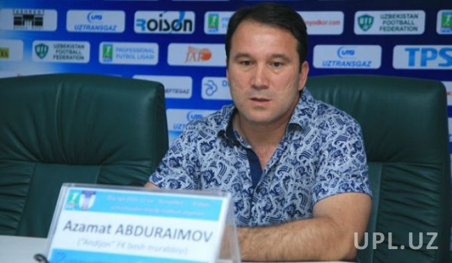 Азамат Абдураимов подал в отставку с поста главного тренера юношеской сборной Узбекистана
