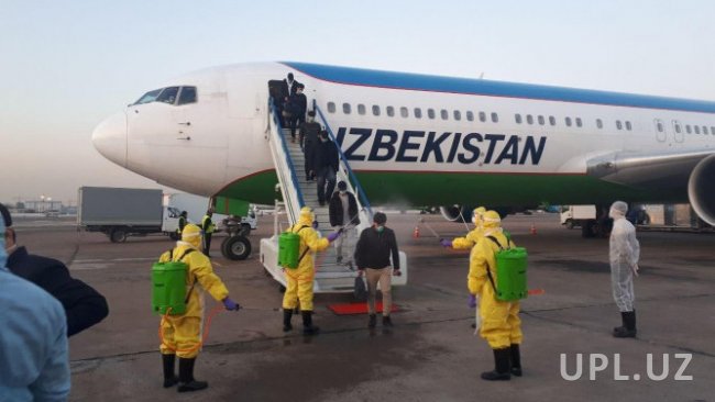 Стало известно, сколько узбекистанцев было эвакуировано из Китая в Ташкент