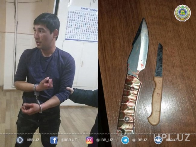 В Ташкенте 25-летний мужчина напал на сотрудника Национальной гвардии