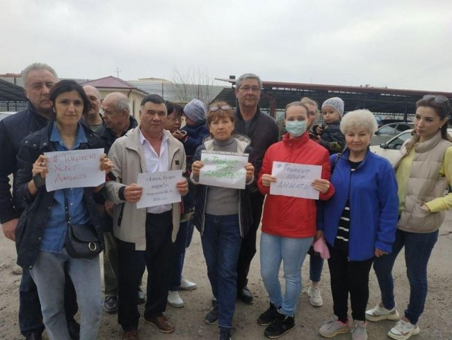 Жители Ташкента запустили флешмоб «Ташкент хочет дышать»