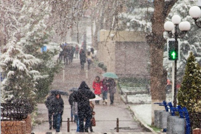В Ташкенте ожидается снег
