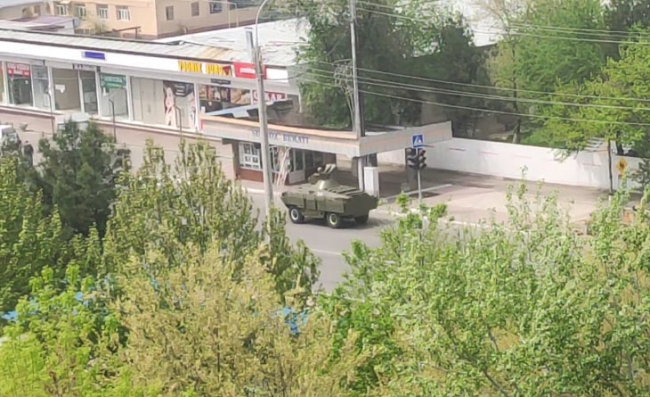 Военной технике на улицах Ташкента нашлось объяснение