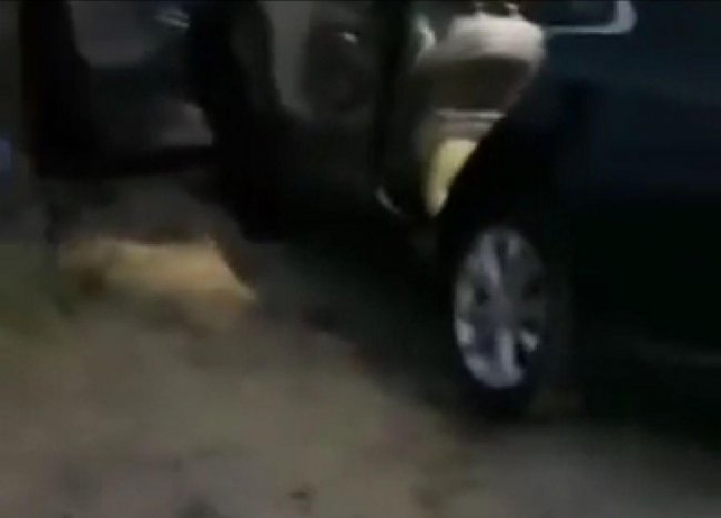 Видео: Девушка подожгла «Малибу» парня для того, чтобы отомстить ему