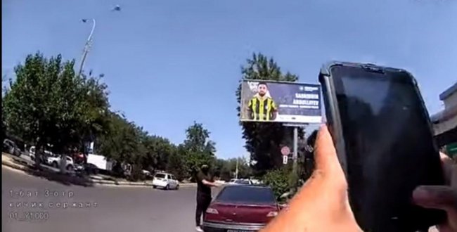 Видео: Водитель Нексии, сняв фейковое видео пытался сделать инспектора ДПС виноватым
