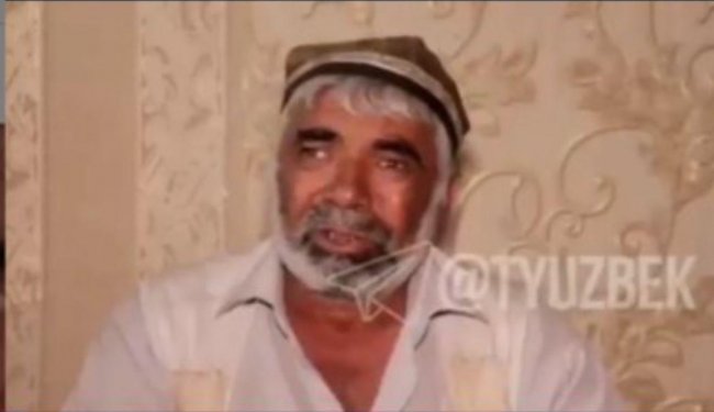 Видео: Житель Ташкента пожаловался на то, что его избивает сын и пытается выселить из дома