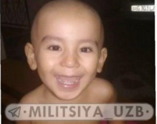 В Ташкенте без вести пропал 1.5-годовалый мальчик