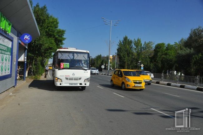 В Нукусе запустили автобусы