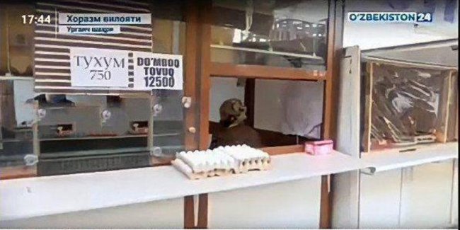 Видео: Пользователей удивили низкие цены на мясную продукцию в репортаже «Узбекистан 24» из Ургенча