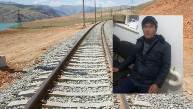 В Хорезмской области задержали поезд, направлявшийся в Ташкент, из-за уснувшего возле железной дороги гражданина