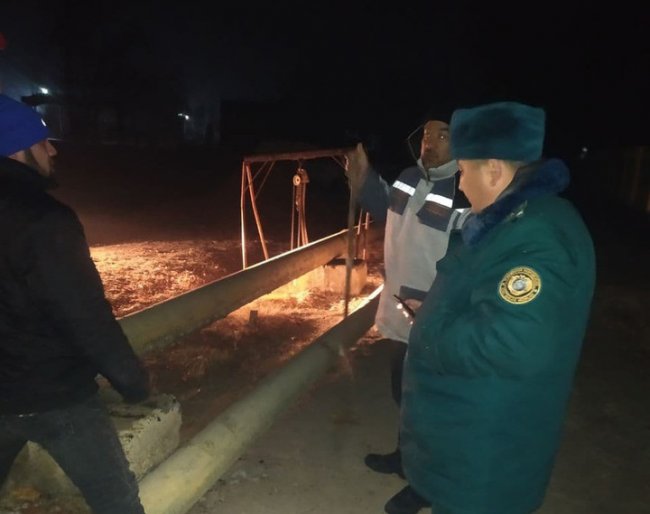 В Сырдарьинской области по вине водителя авто весь город остался без газа