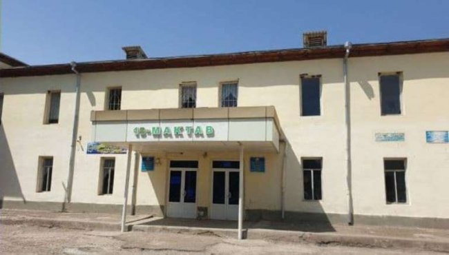 «Был отремонтирован только фасад», — о ситуации в школе №18 города Шахрисабз